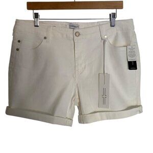 NWT Liverpool White Linda Jean Shorts 31